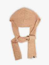 Gebreide Capuchon Capicelty Le voyage en panier Beige accessoires AHC020