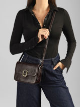 Cross Body Tas London Mandoline Bruin london 2872-vue-porte