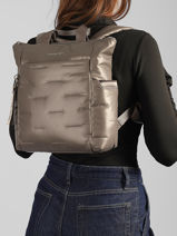 Rugzak Comfy Hedgren Grijs cocoon HCOCN04-vue-porte