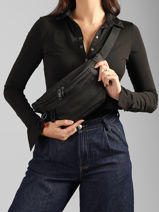 Heuptasje Ziva Recycled Polyester Hedgren Zwart inner city upgrade HIC435-vue-porte