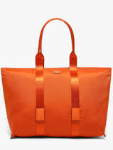 Schoudertas L Mistral Rollable Nylon En Leder Lancel Oranje mistral A13996