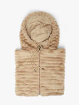 Capuchon Capeski Le voyage en panier Beige accessoires AHC008