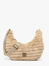 Schoudertas Quadri Le voyage en panier Beige quadri AHP320