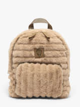 Rugzak Le voyage en panier Beige quadri AHP321