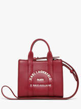 Xs Cross Body Tas Rsg Leder Karl lagerfeld Rood rsg B1W30042