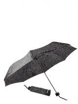 Paraplu Isotoner Zwart parapluie 9189