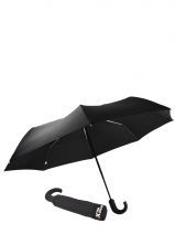 Herenparaplu Classic Isotoner Zwart parapluie 9407