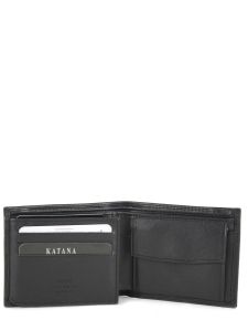 Portefeuille Leder Katana Zwart marina 753070-vue-porte