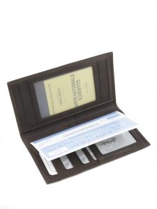 Chequehouder Leder Francinel Zwart bilbao 47916-vue-porte