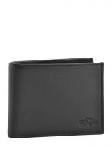 Portefeuille Leder Yves renard Zwart foulonne 2375