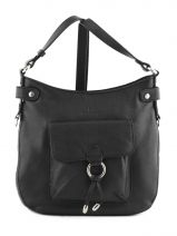 Cross Body Tas Confort Leder Hexagona Zwart confort 465005