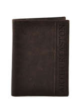 Portefeuille Leder Arthur et aston Bruin pierre 1438-800