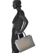 Trapezetas Smooth Leder Lancaster Blauw smooth 4-vue-porte