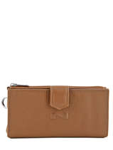Portefeuille Original N Leder Nathan baume Bruin original n 104N