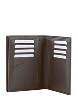 Portefeuille Foulonne Leder Yves renard Bruin foulonne 23425-vue-porte