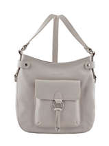 Cross Body Tas Confort Leder Hexagona Beige confort 465005