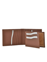 Portefeuille Caviar Leder Crinkles Bruin caviar 14124-vue-porte