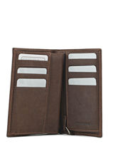 Portefeuille Leder Francinel Zwart bilbao 47932-vue-porte