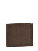 Portefeuille Leder Arthur et aston Bruin pierre 1438-573
