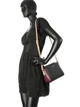 Cross Body Tas Smooth Leder Lancaster Blauw smooth 437-02-vue-porte