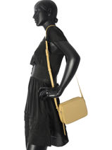 Cross Body Tas Dune Leder Lancaster Beige dune 529-20-vue-porte