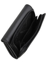 Portefeuille Smooth Leder Lancaster Zwart smooth 2-vue-porte