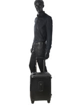 Handbagage Delsey Zwart moncey 3844803-vue-porte