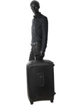 Harde Reiskoffer Moncey Delsey Zwart moncey 3844821-vue-porte