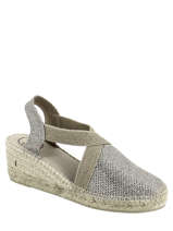 Espadrilles Triton Toni pons Zilver women TRITON