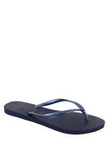 Tongs Slim Havaianas Blauw women 4000030F