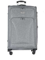 Soepele Reiskoffer Snow Travel Grijs snow 12208-L