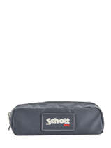 Pennenzak 1 Compartiment Schott Zilver army 18-11708