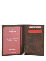 Portefeuille Leder Hexagona Zwart instinct 667471-vue-porte