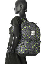 Rugzak 1 Compartiment Superdry Zwart backpack G91001JR-vue-porte