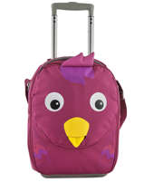 Kinderkoffer Affenzahn Violet suitcase AFZ-TRL1