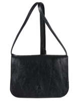 Cross Body Tas Tempo Leder Milano Zwart tempo TE18061