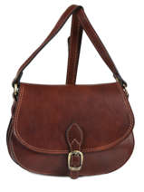 Zadeltasje Tempo Leder Milano Bruin tempo TE18062