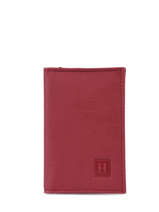 Kaarthouder Soft Leder Hexagona Rood soft 227492