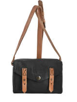 Cross Body Tas Mini Indispensable Leder Paul marius Zwart vintage MINI