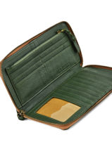 Portefeuille Charlotte Leder Paul marius Bruin vintage CHARLOTT-vue-porte