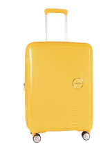 Harde Reiskoffer S Soundbox American tourister Geel soundbox 32G002