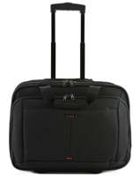 Pilot Case Op Wieltjes Met 17" Laptopvak Samsonite Zwart guardit 2.0 CM5008