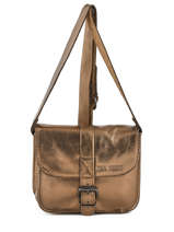 Cross Body Tas Vintage Leder Paul marius Roze vintage ESSENTIE