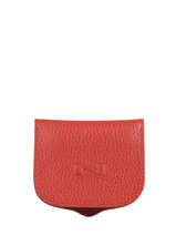 Portemonnee Leder Nathan baume Rood original n 226N