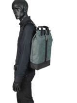 Rugzak Journey Hexagona Blauw journey 936024-vue-porte