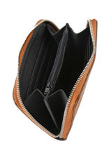 Portefeuille Caviar Leder Milano Bruin caviar CA19043-vue-porte