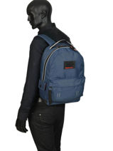 Rugzak Hollow Montana 1 Compartiment Superdry Blauw backpack M91600MU-vue-porte