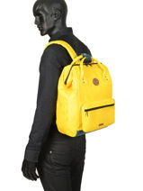 Personaliseerbare Rugzak Adventurer Medium Cabaia Veelkleurig adventurer BAGS-vue-porte