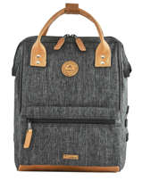 Personaliseerbare Rugzak Adventurer Medium Cabaia Grijs adventurer BAGS