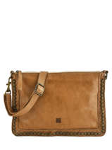 Cross Body Tas Heritage Leder Biba Bruin heritage POR2L